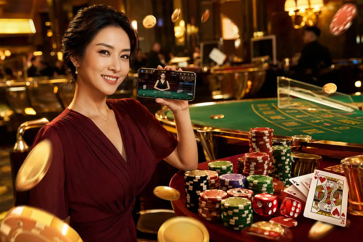 kyats7 Live Dealer Studio ကာမေရာနှင့် ကဒ်ဖဖန်းနည်း